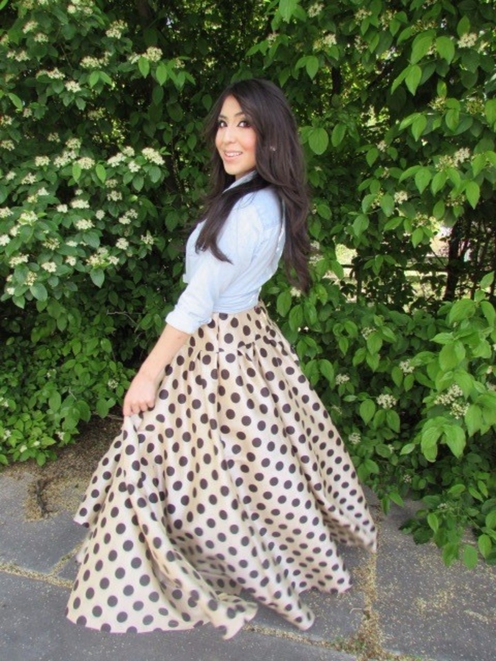 Shabby Apple Waltzing Matilda Maxi Skirt